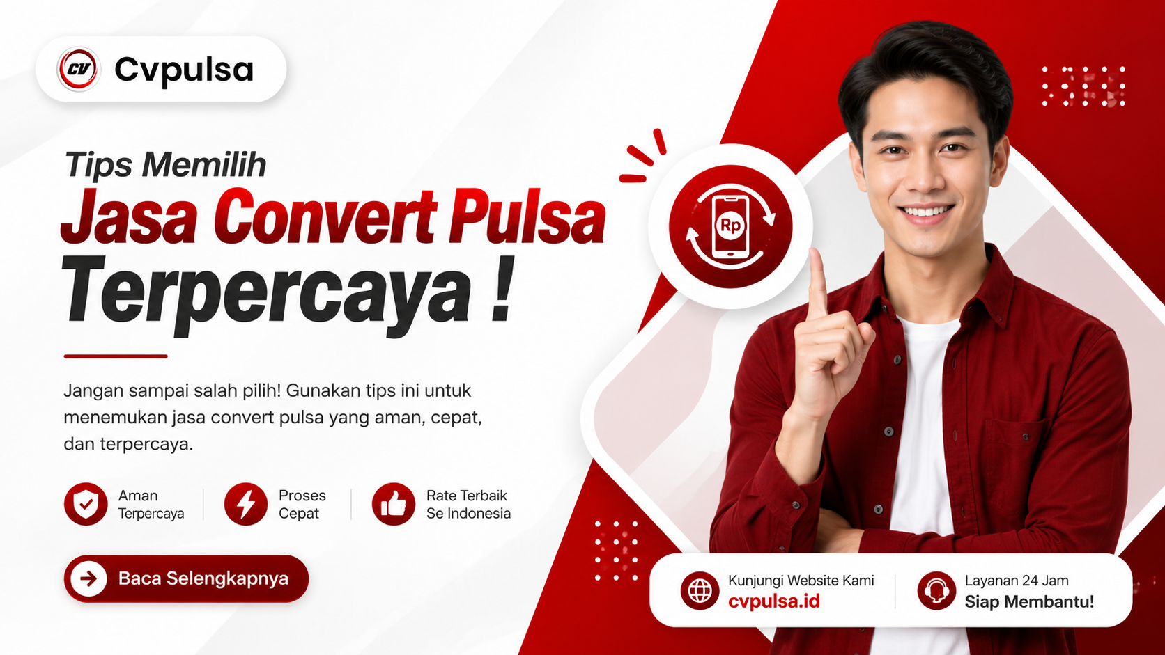 Tips Memilih Jasa Convert Pulsa Terpercaya!