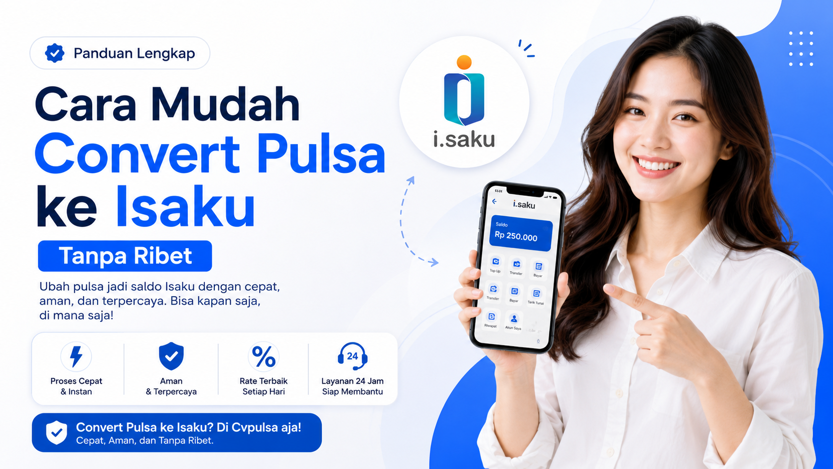 Cara Mudah Convert Pulsa ke Isaku Tanpa Ribet