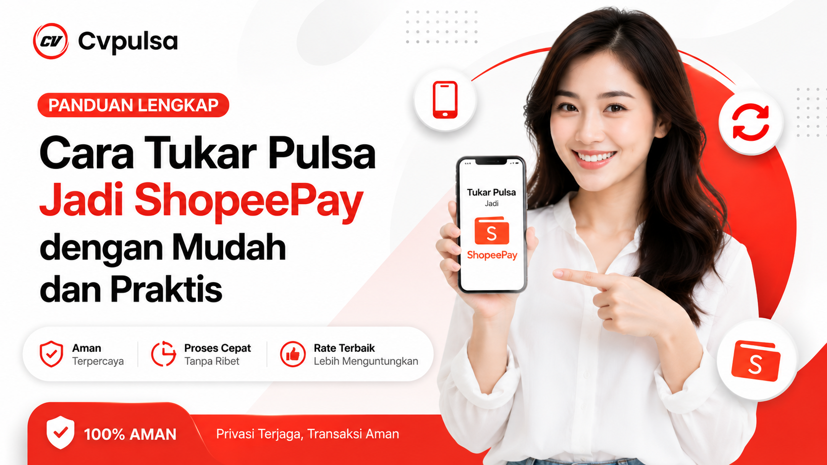 Cara Tukar Pulsa Jadi ShopeePay dengan Mudah dan Praktis