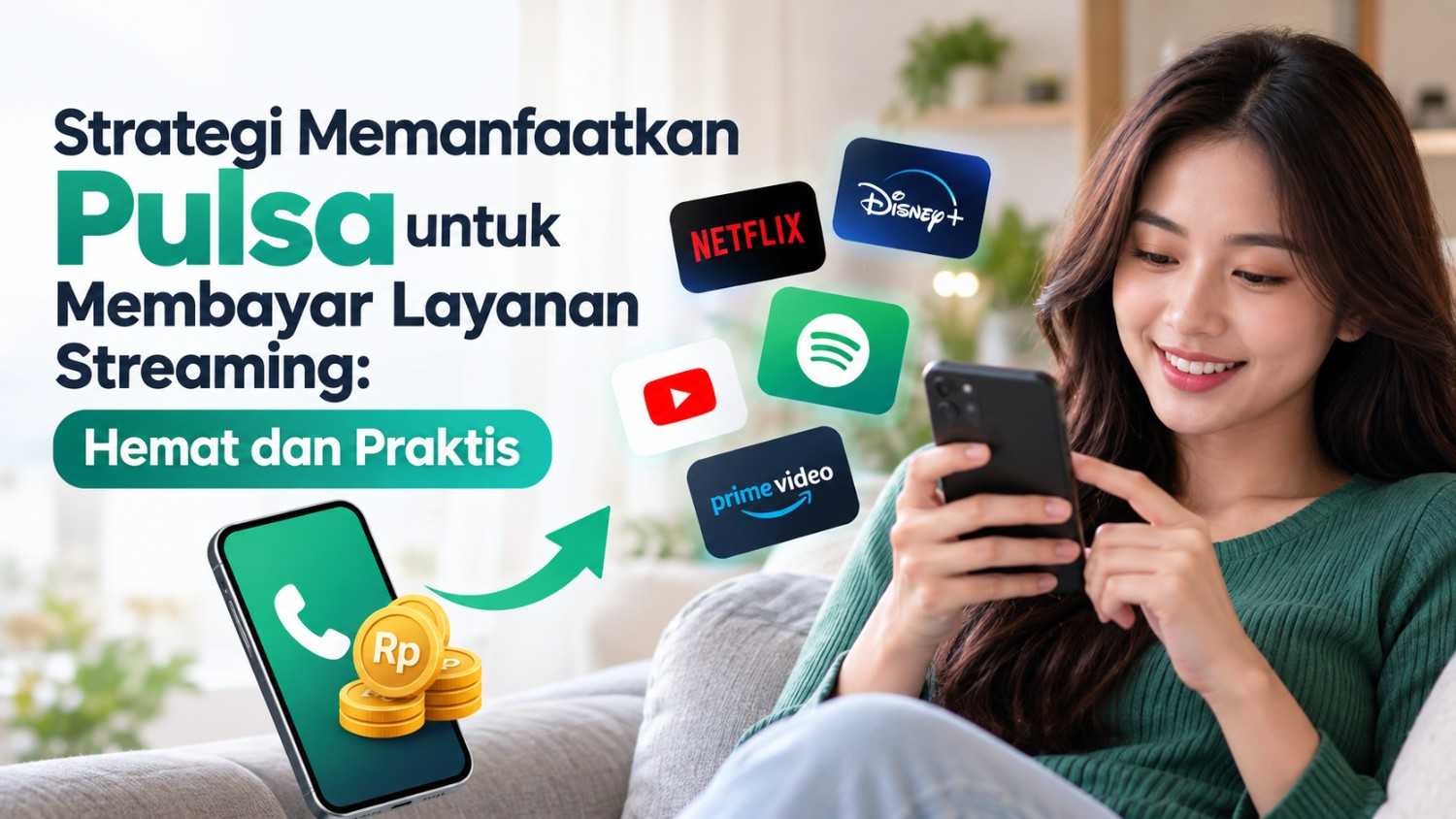 Strategi Memanfaatkan Pulsa untuk Membayar Layanan Streaming: Hemat dan Praktis