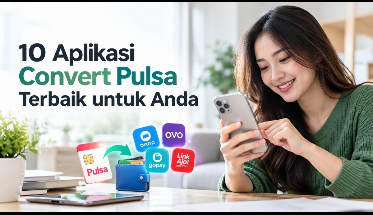 10 Aplikasi Convert Pulsa Terbaik untuk Anda